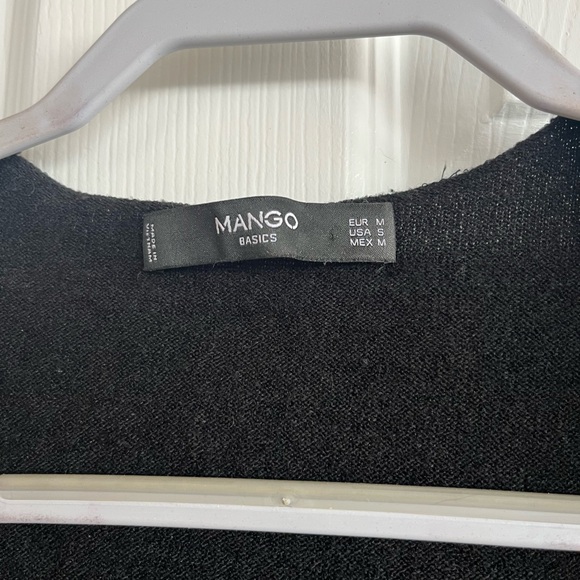 Mango Basics Black Knit Sweater - Picture 3 of 4